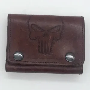 Billeterra 2 broches ghost marron