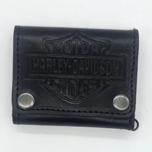 Billeterra 2 broches harley negra