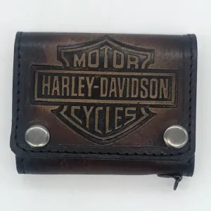 Billeterra 2 broches harley marron 2