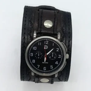 Muñequera con reloj 3