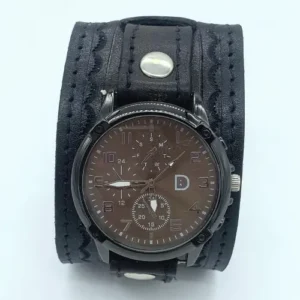 Muñequera con reloj 5